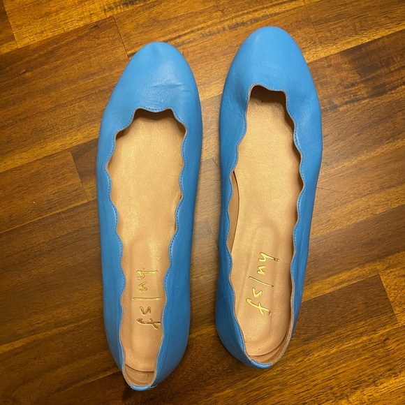 Bright blue French Soles flats, size 11! - Picture 3 of 4